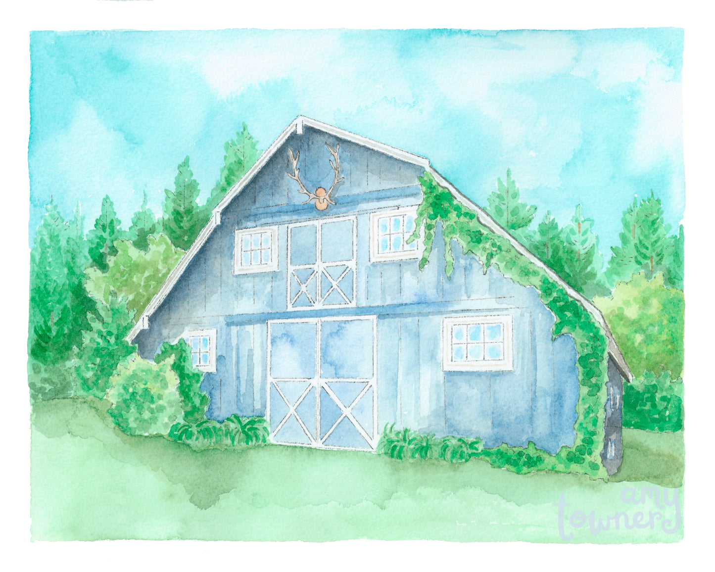 Bountiful Farm Print