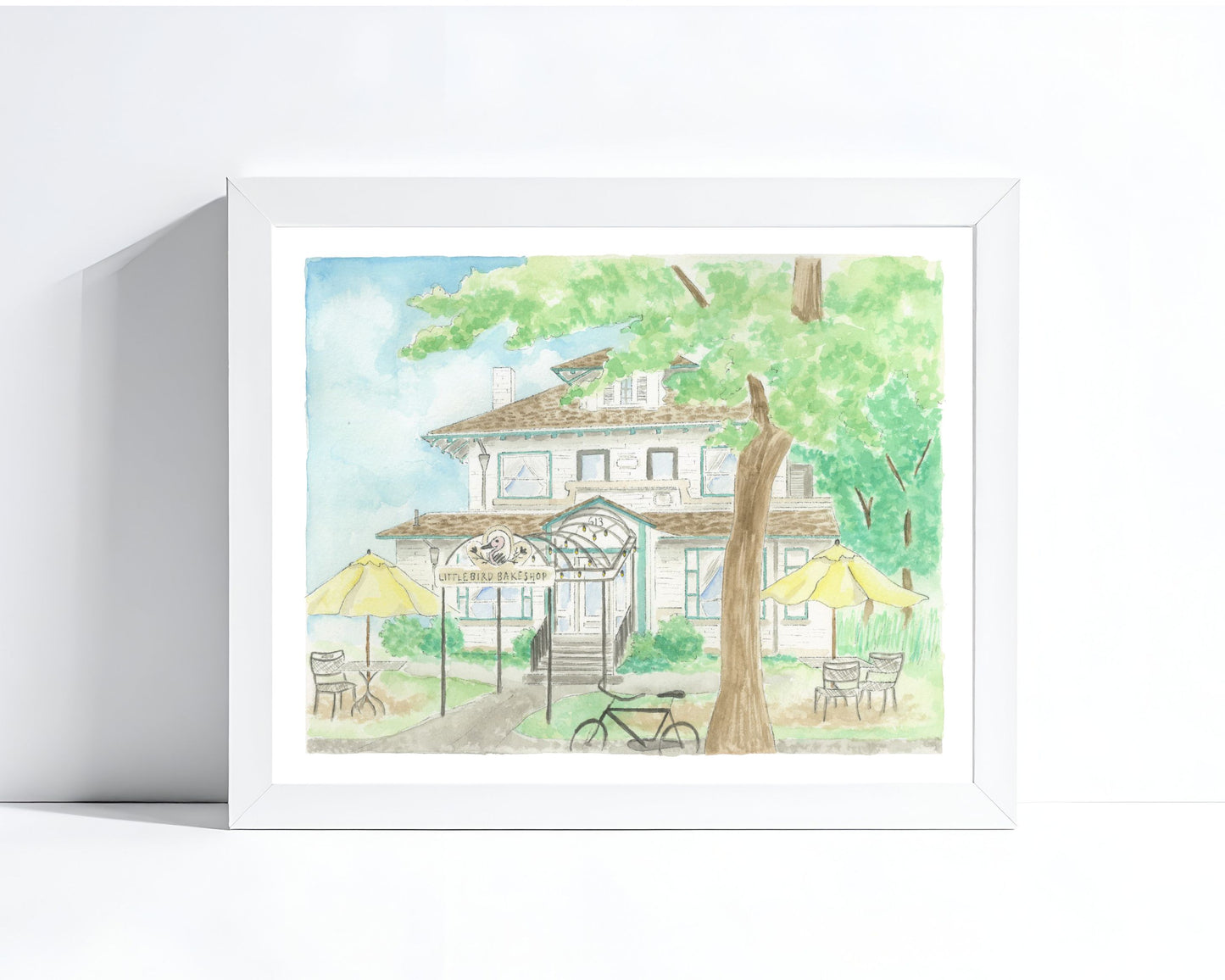 Little Bird Bakeshop Print