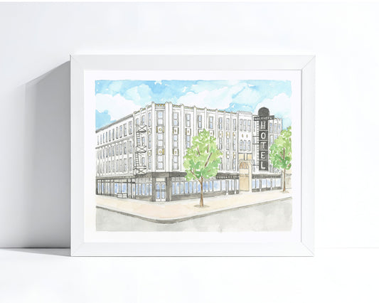 Northern Hotel Print